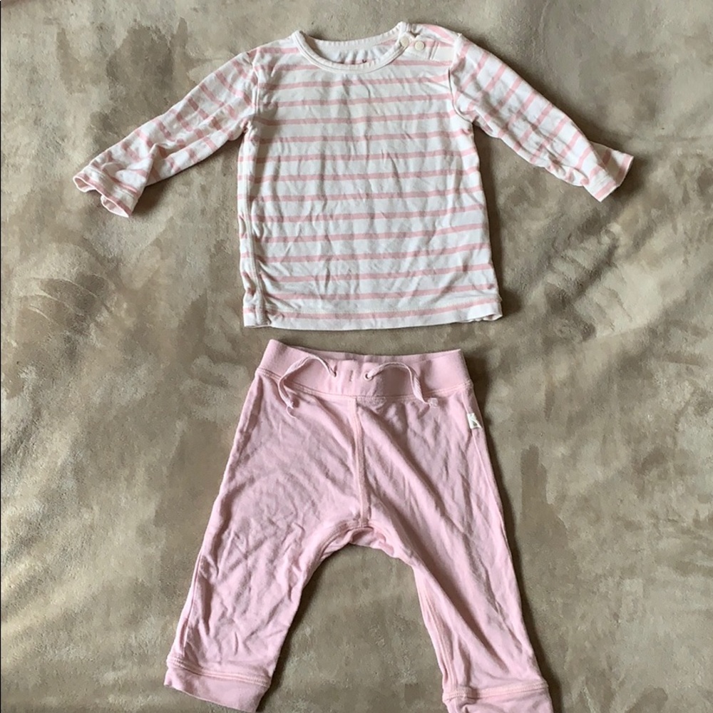 Boody baby long sleeve and pant set